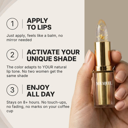 NovaQuit - Gold Lipstick