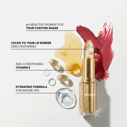 NovaQuit - Gold Lipstick